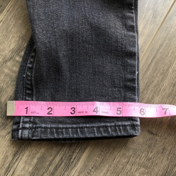 Dark Wash Patchwork Hollister Jeans - Picture 7 of 8